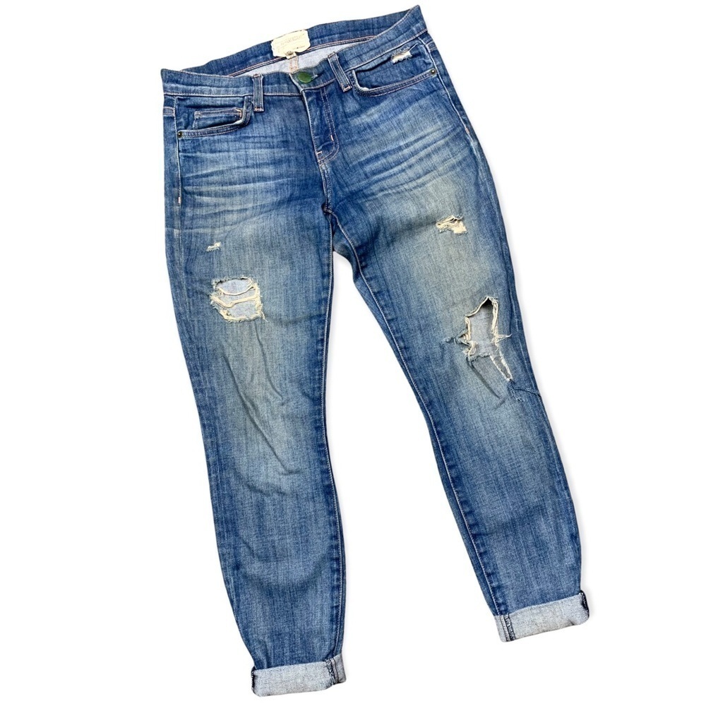 Current Elliot Distressed Skinny Jeans Size 26